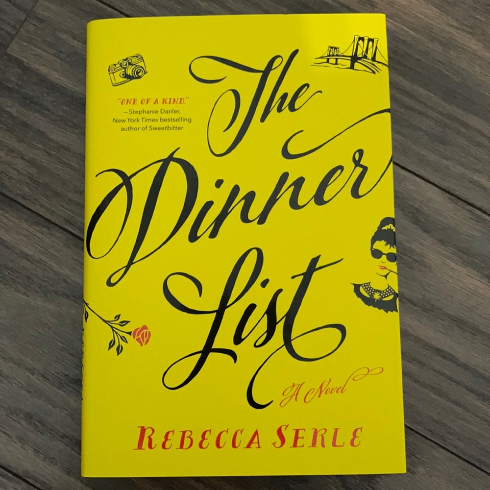 NWT The Dinner List Hardback Novel